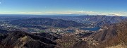 70 Splendido panorama dal Monte Tesoro sulla valle dell'Adda e verso i laghi brianzoli